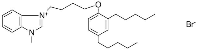 1-(4-(2,4-DIPENTYL-PHENOXY)-BUTYL)-3-METHYL-3H-BENZOIMIDAZOL-1-IUM, BROMIDE