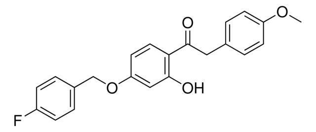 1-(4-(4-Fluorobenzyloxy)-2-hydroxyphenyl)-2-(4-methoxyphenyl)ethanone