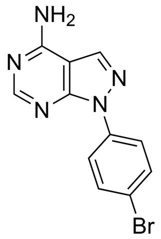 1-(4-Bromophenyl)-1<i>H</i>-pyrazolo[3,4-<i>d</i>]pyrimidin-4-amine