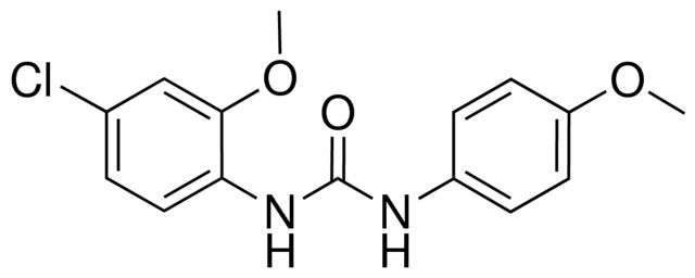 1-(4-CHLORO-2-METHOXYPHENYL)-3-(4-METHOXYPHENYL)UREA