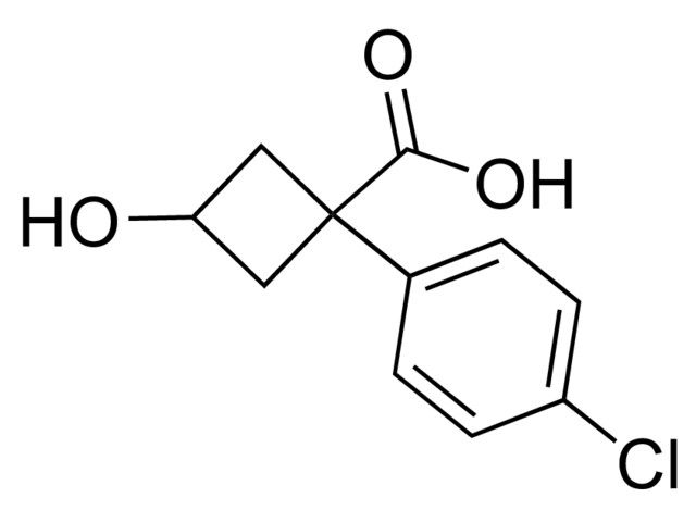 1-(4-Chlorophenyl)-3-hydroxycyclobutanecarboxylic acid