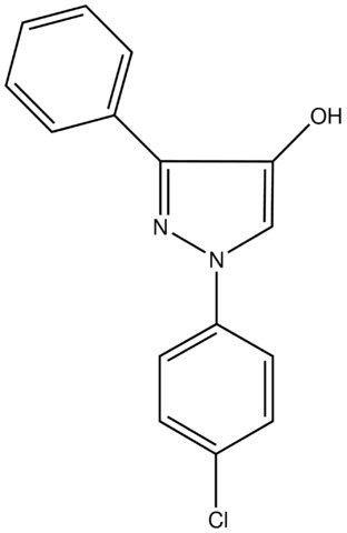 1-(4-Chlorophenyl)-3-phenyl-1<i>H</i>-pyrazol-4-ol