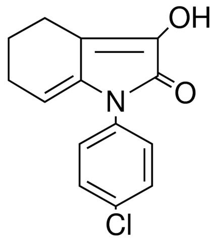 1-(4-CHLOROPHENYL)-3-HYDROXY-2,4,5,6-TETRAHYDRO-2-INDOLONE