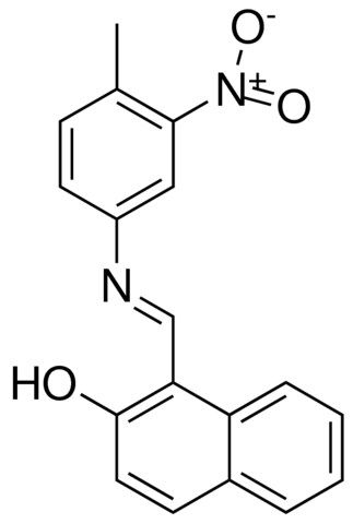 1-(4-METHYL-3-NITROPHENYLIMINOMETHYL)-2-NAPHTHOL