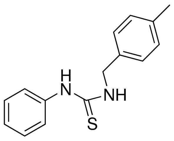 1-(4-METHYLBENZYL)-3-PHENYL-2-THIOUREA