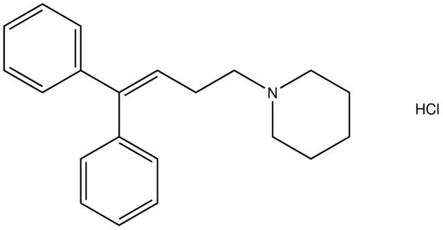 1-(4,4-diphenyl-3-butenyl)piperidine hydrochloride