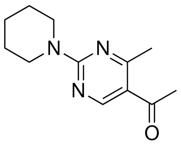 1-(4-METHYL-2-PIPERIDIN-1-YL-PYRIMIDIN-5-YL)-ETHANONE