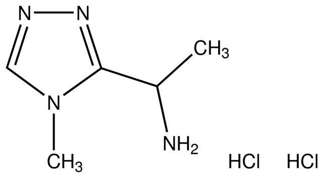 [1-(4-Methyl-4H-1,2,4-triazol-3-yl)ethyl]amine dihydrochloride