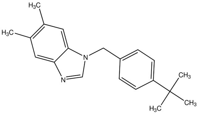 1-(4-<i>tert</i>-Butylbenzyl)-5,6-dimethyl-1<i>H</i>-benzimidazole