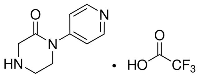 1-(4-Pyridinyl)-2-piperazinone trifluoroacetate