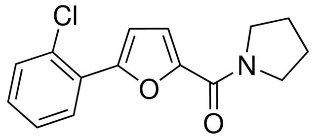 1-(5-(2-CHLOROPHENYL)-2-FUROYL)PYRROLIDINE