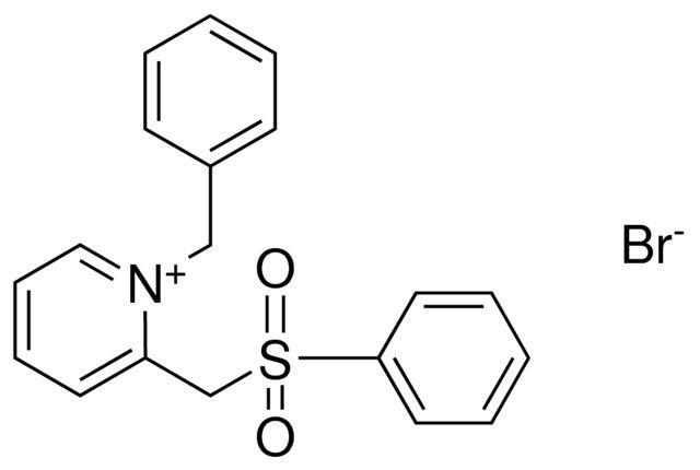 1-BENZYL-2-(PHENYLSULFONYLMETHYL)PYRIDINIUM BROMIDE