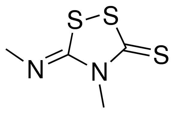 (5Z)-4-methyl-5-[(Z)-methylimino]-1,2,4-dithiazolidine-3-thione