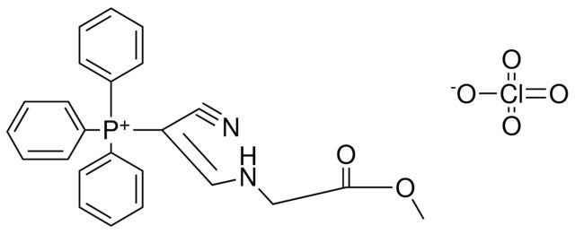 (CYANO-2-(METHOXYCARBONYLMETHYL-AMINO)-VINYL)-TRIPHENYL-PHOSPHONIUM, PERCHLORATE