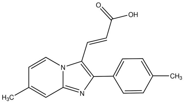 (<i>E</i>)-3-(7-Methyl-2-<i>p</i>-tolylimidazo[1,2-<i>a</i>]pyridin-3-yl)acrylic acid