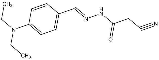 (<i>E</i>)-2-Cyano-<i>N</i>-(4-(diethylamino)benzylidene)acetohydrazide