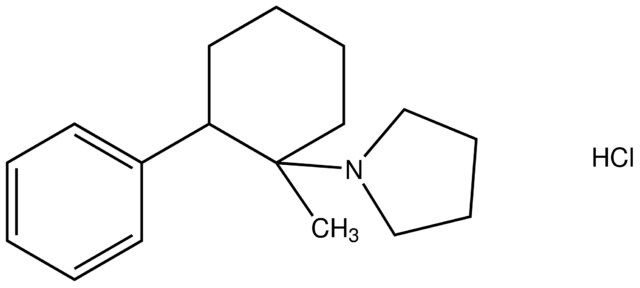 1-(1-methyl-2-phenylcyclohexyl)pyrrolidine hydrochloride