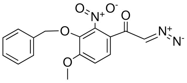 1-(3-BENZYLOXY-4-METHOXY-2-NITRO-PHENYL)-2-DIAZO-ETHANONE