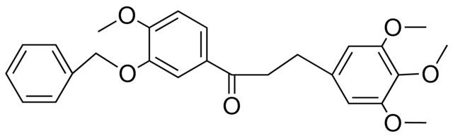 1-(3-BENZYLOXY-4-METHOXY-PHENYL)-3-(3,4,5-TRIMETHOXY-PHENYL)-PROPAN-1-ONE