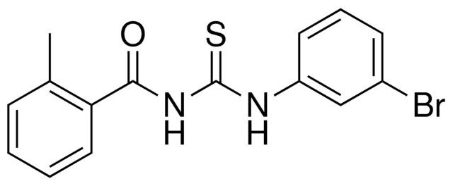 1-(3-BROMO-PHENYL)-3-(2-METHYL-BENZOYL)-THIOUREA