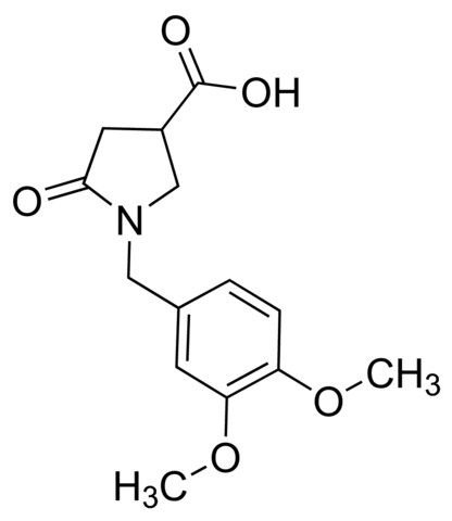 1-(3,4-Dimethoxybenzyl)-5-oxo-3-pyrrolidinecarboxylic acid