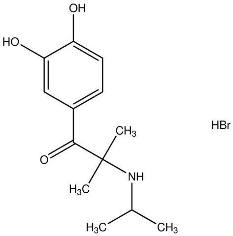 1-(3,4-dihydroxyphenyl)-2-(isopropylamino)-2-methyl-1-propanone hydrobromide