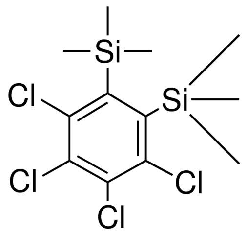 (3,4,5,6-TETRACHLORO-1,2-PHENYLENE)BIS(TRIMETHYLSILANE)