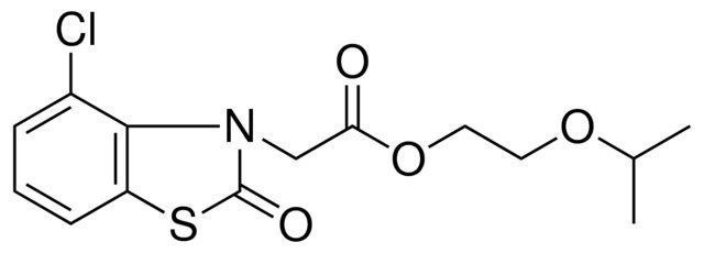 (4-CHLORO-2-OXO-BENZOTHIAZOL-3-YL)-ACETIC ACID 2-ISOPROPOXY-ETHYL ESTER