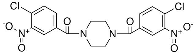 (4-(4-CL-3-NITRO-BENZOYL)-PIPERAZIN-1-YL)-(4-CHLORO-3-NITRO-PHENYL)-METHANONE