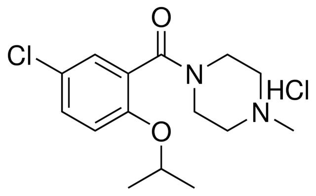 (5-CHLORO-2-ISOPROPOXY-PHENYL)-(4-ME-PIPERAZIN-1-YL)-METHANONE, HYDROCHLORIDE