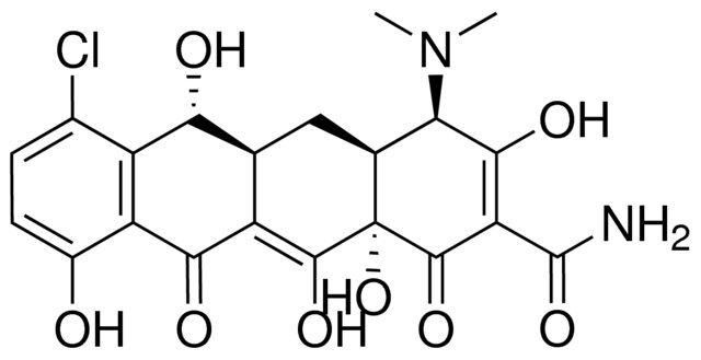 (4R,4AS,5AS,6R,12AS)-7-CHLORO-4-(DIMETHYLAMINO)-3,6,10,12,12A-PENTAHYDROXY-1,11-DIOXO-1,4,4A,5,5A,6,11,12A-OCTAHYDRO-2-NAPHTHACENECARBOXAMIDE