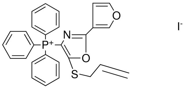 (5-ALLYLSULFANYL-2-FURAN-3-YL-OXAZOL-4-YL)-TRIPHENYL-PHOSPHONIUM, IODIDE