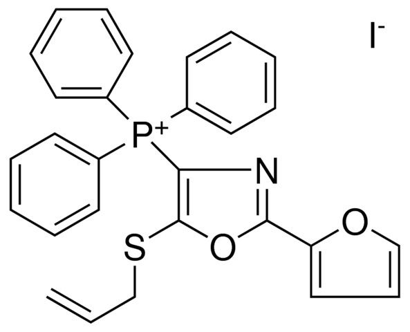 (5-ALLYLSULFANYL-2-FURAN-2-YL-OXAZOL-4-YL)-TRIPHENYL-PHOSPHONIUM, IODIDE