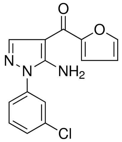 (5-AMINO-1-(3-CHLOROPHENYL)-1H-PYRAZOL-4-YL)(2-FURYL)METHANONE