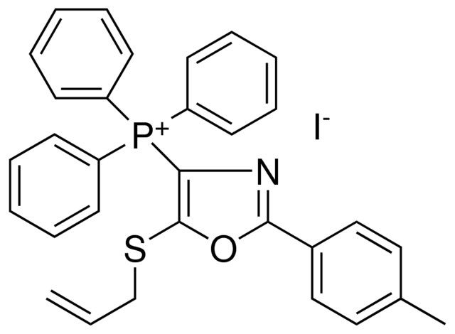 (5-ALLYLSULFANYL-2-P-TOLYL-OXAZOL-4-YL)-TRIPHENYL-PHOSPHONIUM, IODIDE