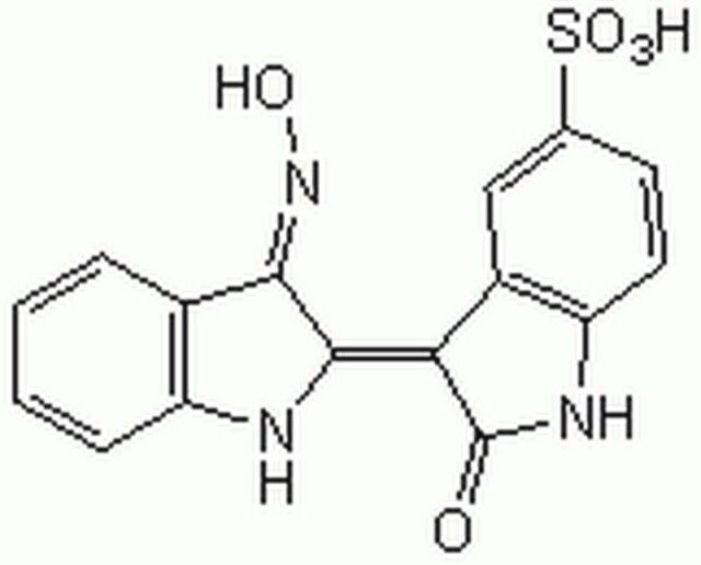 Indirubin-3'-monoxime-5-sulphonic Acid-CAS 331467-05-1-Calbiochem