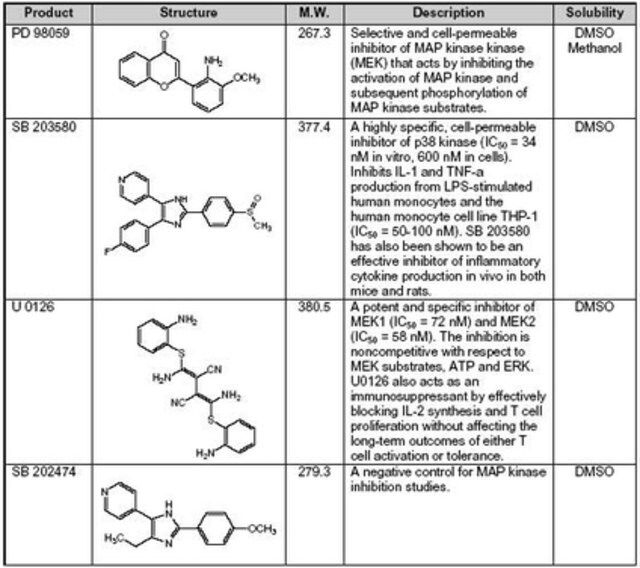 MAP Kinase Inhibitor Set II-Calbiochem