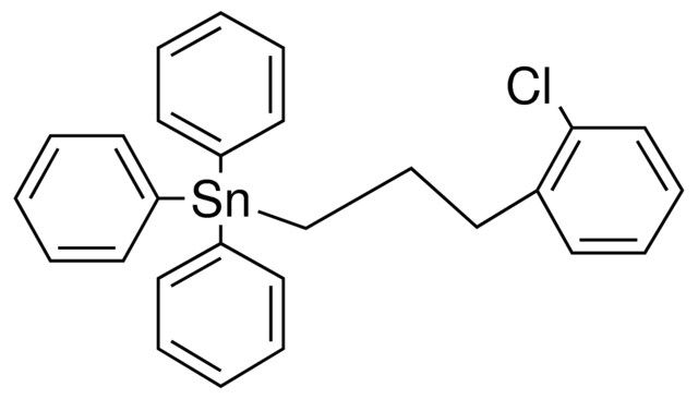 (3-(2-CHLOROPHENYL)PROPYL)TRIPHENYLTIN