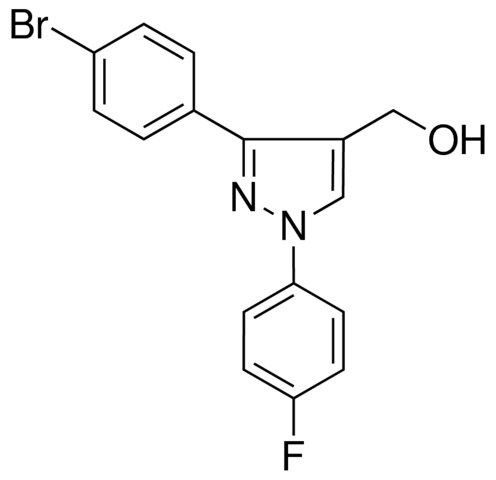 (3-(4-BROMOPHENYL)-1-(4-FLUOROPHENYL)-1H-PYRAZOL-4-YL)METHANOL