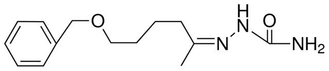 (2Z)-6-(BENZYLOXY)-2-HEXANONE SEMICARBAZONE