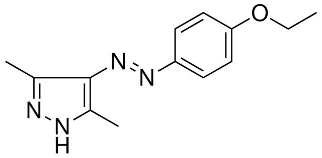 (3,5-DIMETHYL-1H-PYRAZOL-4-YL)-(4-ETHOXY-PHENYL)-DIAZENE