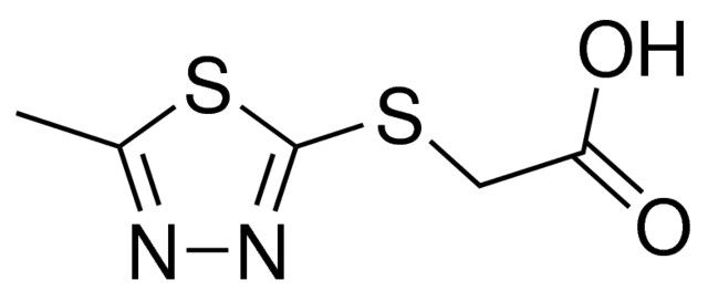 ((5-METHYL-1,3,4-THIADIAZOL-2-YL)THIO)ACETIC ACID