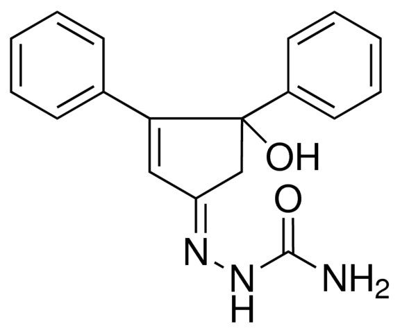 (1E)-4-HYDROXY-3,4-DIPHENYL-2-CYCLOPENTEN-1-ONE SEMICARBAZONE