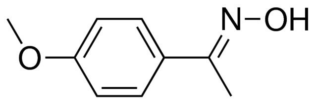 (1E)-1-(4-methoxyphenyl)ethanone oxime