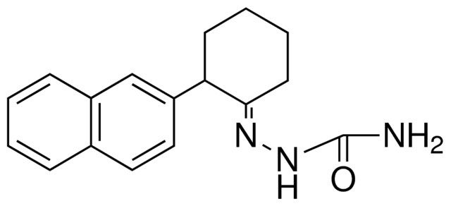 (1E)-2-(2-NAPHTHYL)CYCLOHEXANONE SEMICARBAZONE