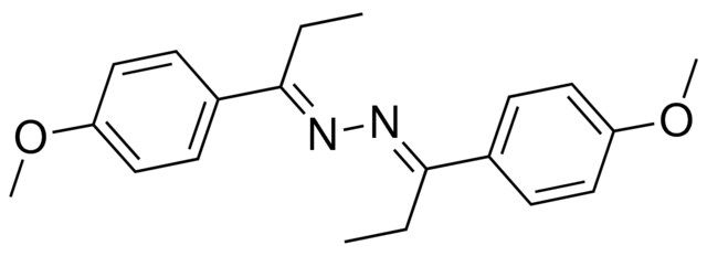 (1E)-1-(4-methoxyphenyl)-1-propanone [(E)-1-(4-methoxyphenyl)propylidene]hydrazone