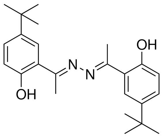 (1E)-1-(5-TERT-BUTYL-2-HYDROXYPHENYL)ETHANONE [(E)-1-(5-TERT-BUTYL-2-HYDROXYPHENYL)ETHYLIDENE]HYDRAZONE