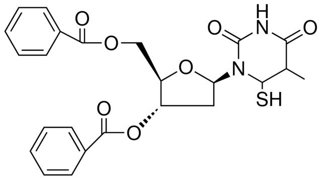 ((2R,3S,5R)-3-(BENZOYLOXY)-5-(6-MERCAPTO-5-METHYL-2,4-DIOXOTETRAHYDROPYRIMIDIN-1(2H)-YL)TETRAHYDROFURAN-2-YL)METHYL BENZOATE