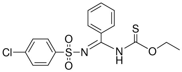 ((4-CHLORO-BENZENESULFONYLIMINO)-PHENYL-METHYL)-THIOCARBAMIC ACID O-ETHYL ESTER