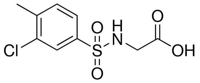 (((3-CHLORO-4-METHYLPHENYL)SULFONYL)AMINO)ACETIC ACID